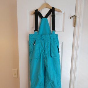 Unisex Snow Bib Ski Pants, size 116 (US 6)